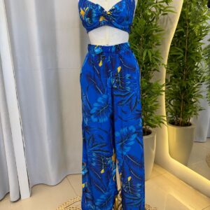 Top + Calça (Azul)